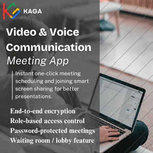 Ứng dụng cuộc họp giao tiếp <span class=keywords><strong>video</strong></span> và thoại công cụ cộng tác trực tuyến với chia sẻ màn hình lưu trữ đám mây và hỗ trợ nhiều thiết bị - Product Image 5