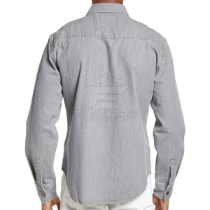 Ropa de Estilo Urbano Cómoda para Adultos, Camisa de Mezclilla Adecuada para Atuendos Casuales, Viajes, Oficina y Uso Diario - Product Image 3