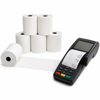 Rouleaux de papier thermique monocouche 80x80mm pour caisse enregistreuse, papier de reçu POS, vente en gros, approvisionnement direct usine