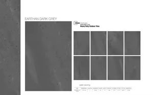 Carreaux de terrasse extérieurs en porcelaine Onyx noir 60x60x2cm pour allée et piscine en Indonésie - Product Image 3