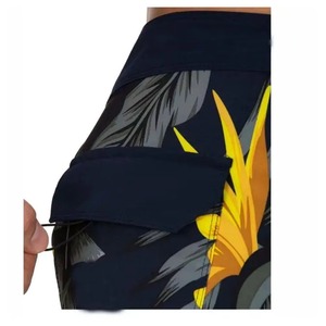 Pantalones Cortos de Baño para Hombre, Cómodos y a la Moda, 100% Algodón, Transpirables, Ecológicos, de Secado Rápido, con Cintura Ajustable y Cordón - Product Image 6