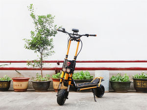 Nouvelle trottinette électrique KAABO WOLF KING GTR MAX 72V 40Ah 2000Wx2 12 pouces en aluminium 100 km/h 200 kg de charge, frein puissant à quatre pistons - Product Image 6