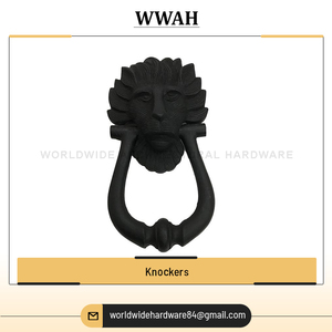 Suministro directo de fábrica 2023, accesorios para puertas de metal de hierro fundido de diseño moderno más vendidos, Aldabas para puertas de India - Product Image 6