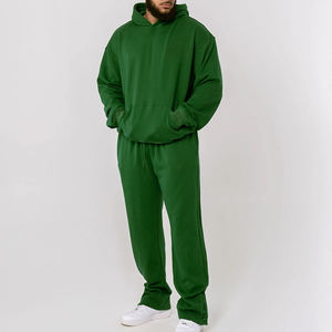 Chándal para hombre de alta calidad de algodón 100%, ropa de gimnasio con capucha personalizada, ajuste holgado, transpirable para ejercicio de invierno, precio de fábrica - Product Image 6