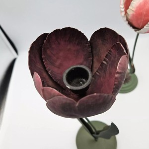 Bougeoir en métal de taille personnalisée, bocaux élégants pour la décoration intérieure, pour le salon, le mariage, bougeoirs en métal fabriqués à la main, vente à chaud - Product Image 3