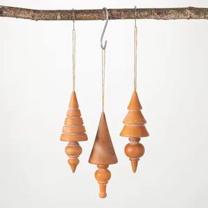 Adornos colgantes de árbol de Navidad de diseño antiguo con tamaño y color personalizados para regalo y decoración - Product Image 2