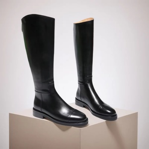 Zapatos de Diseñador 2025, Botas de Tacón Bajo de Alta Calidad para Mujer, Botas Altas hasta la Rodilla, Botas de Plataforma, Botines para Mujer - Product Image 2