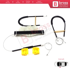 Kit de Reparación de Elevalunas BWR49 para Puerta Delantera Izquierda, Compatible con Golf MK4, Jetta, Bora, A4 1J, 4/5 Puertas, 1JM898461 - Product Image 2