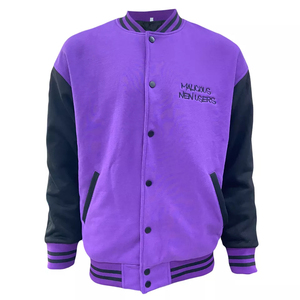 Chaqueta universitaria de lana para chico universitario de City Sialkot Pakistan con material de relleno de algodón - Product Image 1