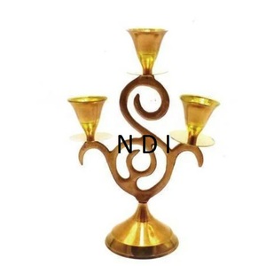 Aluminium Metal <b>Candle</b> <b>Holder</b> Modern Design Hand Engraved <b>Candle</b> <b>Stick</b> Stand For Wedding Or Home Decoration Table - Product Image 1