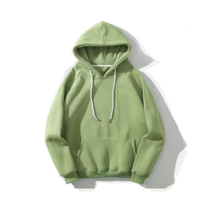 Heavyweight Acid-Washed Vintage Print <b>Pullover</b> Hoodie Custom Puff-Style Full-Zip Hooded <b>Pullover</b> <b>for</b> <b>Men</b> Winter Plain Dyed - Product Image 5
