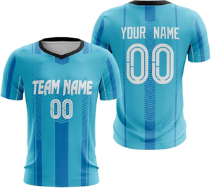 Tendencia al por mayor personalizar su propio diseño uniformes de fútbol para los hombres OEM Francia sublimación completa impresión desgaste del fútbol - Product Image 1