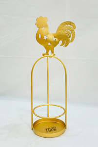 Vintage Gold Metal Taper Candlestick Holder <b>Set</b> Home Decorative <b>Lantern</b> for Wedding Parties and Outdoor Occasions - Product Image 5
