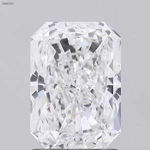 3.01 ct Radiant Cut Lab-Grown Diamond IGI Certified F Color VS1 Clarity Lab-Stone - Product Image 1