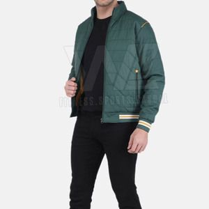 Chaqueta Acolchada con Capucha Extra Grande para Hombre, Hecha a Medida, de Alta Gama, con Cuello Alto, Moderna, Cálida, con Logotipo Frontal, Ecológica - Product Image 6