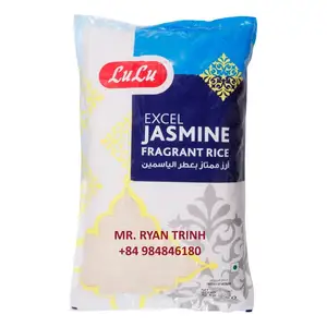 LULU Brand JASMINE RICE 5% Broken Long Grain Fragrant Rice Available in OEM Brand And Packaging Jasmine rice