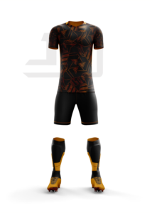 Conjunto de Entrenamiento de Fútbol Personalizado, Camiseta y Pantalones Cortos de Fútbol Premium con Tela Transpirable 100% Poliéster, Unisex, para Deportes de Equipo de Competición - Product Image 5