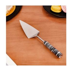 Nuevas tendencias Juego de cubiertos de madera de acero espejado de alta calidad con juego de cubiertos de acero hechos a mano con acabado pulido de madera maciza - Product Image 4