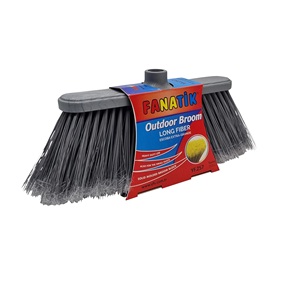 Escoba Moderna para Exteriores, Ecológica, de PP, con Diseño de Madera, Fibra Larga, en Caja de Cartón, para Limpieza Diaria - Product Image 3