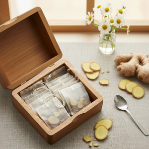 Sachets de thé vietnamien au gingembre authentique saveur doucement épicée et réconfortante - Product Image 3