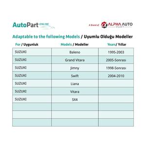 Clip de fixation de garniture intérieure de porte Suzuki Baleno Grand Vitara Jimny Swift Liana SX4 - 1 pièce - Product Image 4