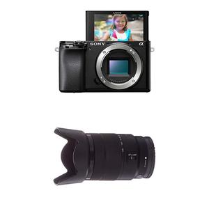 Professional Mirrorless Digital Photography Video <b>Camera</b> Kit 18-135mm F3.5-5.6 OSS APS-C Zoom Lens CMOS Sensor DSLR Features - Product Image 1