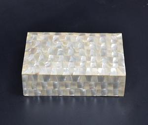 2025 nouveau design moderne os incrustation boîte à bijoux/os incrustation indien fabriqué à la main résine conception boîte à bijoux boîte de rangement - Product Image 2