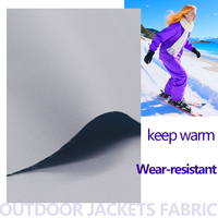 Venta Directa de Fábrica, Tela Elástica Ripstop para Chaquetas Softshell, Muestra Gratis, Tela Taslon de Nailon Softshell 320D