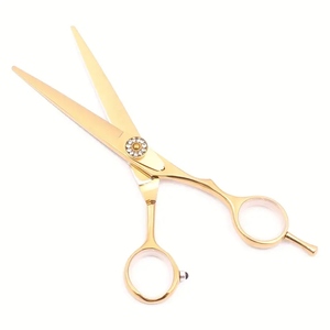 Ciseaux de coupe de cheveux Ciseaux de coiffeur en acier inoxydable 440C, outils de coiffeur de salon, conception ergonomique - Product Image 3