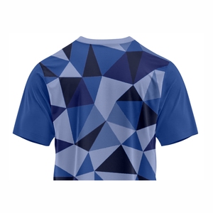 Vente en gros de polos pour homme à manches courtes, sublimation personnalisée, t-shirt 100% coton pour homme, t-shirt ample imprimé, respirant et décontracté - Product Image 6