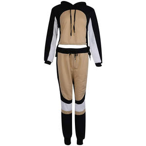 ชุดวอร์มผ้าฝ้าย2ชิ้นคุณภาพสูงสำหรับสตรีทแวร์โอเวอร์ไซส์ชุดจ๊อกกิ้งของผู้หญิงชุด2026 - Product Image 4