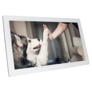 新しいホット21.5 24インチ1920*1080 SD USB FHDウォールマウントVESA画像スマート広告プレーヤービデオデスクトップデジタルフォトフレーム - Product Image 2