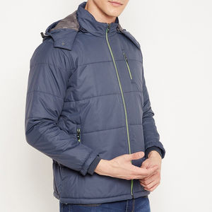 Nouvelle Marque Veste d'Hiver Casual à Capuche pour Homme Personnalisée Veste Matelassée de Luxe Haute Qualité Coquille en Nylon Réversible Respirante - Product Image 3