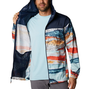 Premium Quality Regular Fit Canvas Windbreaker <b>Jacket</b> for <b>Men</b> with Custom Front Logo Winter Streetwear - Product Image 4