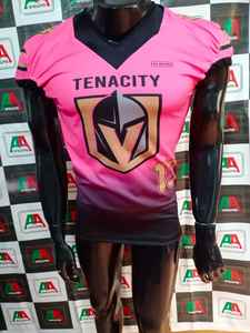 Maillot de football américain, maillot de supporter, broderie par sublimation, grande taille, véritable usine, photos réelles, usine du Pakistan - Product Image 6