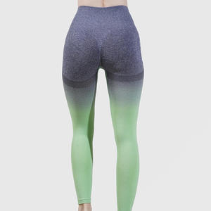 Leggings de Yoga de Cintura Alta para Mujer, sin Costuras, con Compresión y Diseño Fruncido, Ropa Deportiva Elástica para un Entrenamiento Cómodo - Product Image 2