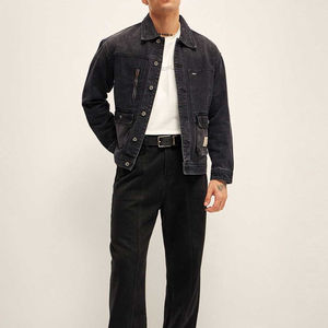 Veste en jean pour homme de qualité supérieure, 100% coton, nouveau design, lavage lourd, qualité supérieure, veste en jean Pachuco pour homme - Product Image 4