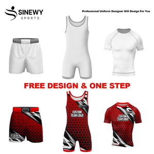 ชุดนักมวยปล้ำแบบยืด ระบายอากาศได้ดี สำหรับงานมืออาชีพ ขายส่งแบบ OEM แพ็คสุดคุ้ม - Product Image 2