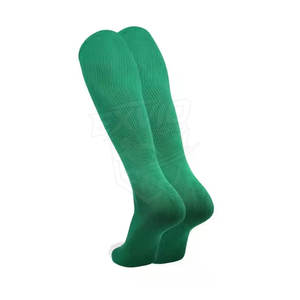 Chaussettes décontractées pour hommes de qualité supérieure, en coton/laine, chaussettes de sport antidérapantes, chaussettes longues jusqu'au genou, chaussettes décontractées pour la course à pied - Product Image 2