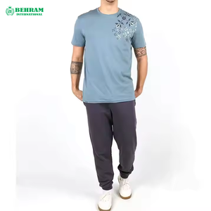 เสื้อยืดลำลองผู้ชายทรงปกติ ผลิตตามสั่ง ผ้าฝ้าย 100% พร้อมคุณสมบัติป้องกันรอยยับและแห้งเร็ว - Product Image 3