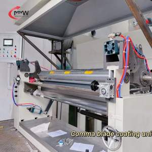 Luftmesser-Papierbeschichtungsmaschine Automatische Folien-/Folienverpackung 40 Zoll Breite 60 Fuß Kammer Heißluft-Folienguide 3-Antriebssystem - Product Image 3