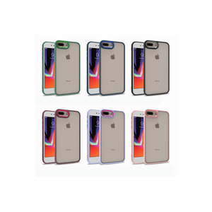 Coque arrière antichoc de luxe ASMA Series au design floral pour iPhone 8 Plus 7 Plus 11Pro - Matériaux TPU souple et silicone - Product Image 4