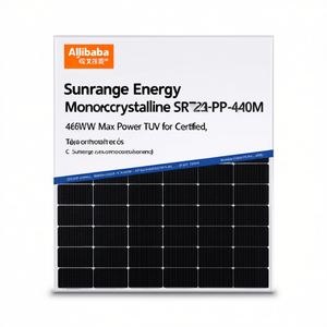 แผงโซลาร์เซลล์แบบโมโนคริสตัลไลน์ HJT N-Type รุ่น SR72P-440M ของ Sunrange Energy กำลังไฟสูงสุด 460 วัตต์ ได้รับการรับรองมาตรฐาน TUV - Product Image 2