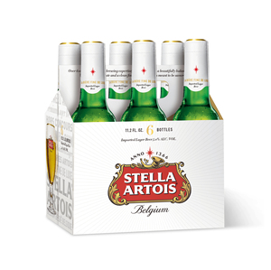Cerveza Lager Stellaa Artois al por Mayor, Paquete de 24 Botellas de 330 ml, Elaborada con Lúpulo Saaz y Cebada Maltada, para Distribuidores Globales - Product Image 5