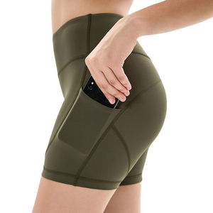 Shorts de Yoga para Mujer a Precio Accesible, Ropa Casual de Alta Calidad, Cómodos, con Logotipo Personalizado en Color, Shorts de Fitness para Yoga - Product Image 5