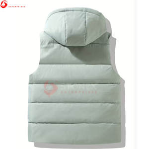 Chaleco Acolchado Ligero Impermeable con Capucha para Hombre, Cálido, Transpirable, Sin Mangas, Talla Grande, para Invierno - Product Image 2