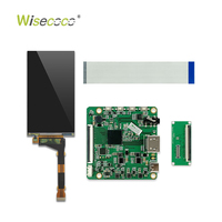 Layar LCD 5.5 Inci 2K 2560*1440 Definisi Tinggi MIPI 60Hz IPS Landscape untuk Panel Printer 3D Raspberry Pi