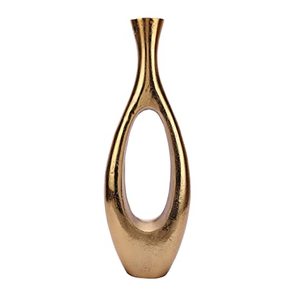 Nuevo florero de Metal de estilo moderno, logotipo personalizado, mesa decorativa clásica, decoración de boda, accesorios de decoración del hogar, acentos - Product Image 5