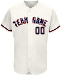 Imprimir Logo Nombre Jersey de béisbol Personalizado para hombre Softball Jersey Mujeres Philadelphia Uniforme de béisbol en blanco Jersey de Béisbol Juvenil - Product Image 6