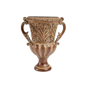 Nouvelle jardinière en métal avec travail antique classique pour un décor de jardin intemporel forme et taille personnalisées disponibles chez rana overseas inc - Product Image 1